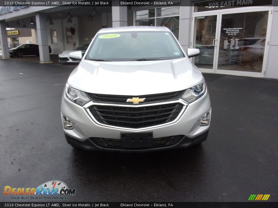 2019 Chevrolet Equinox LT AWD Silver Ice Metallic / Jet Black Photo #7