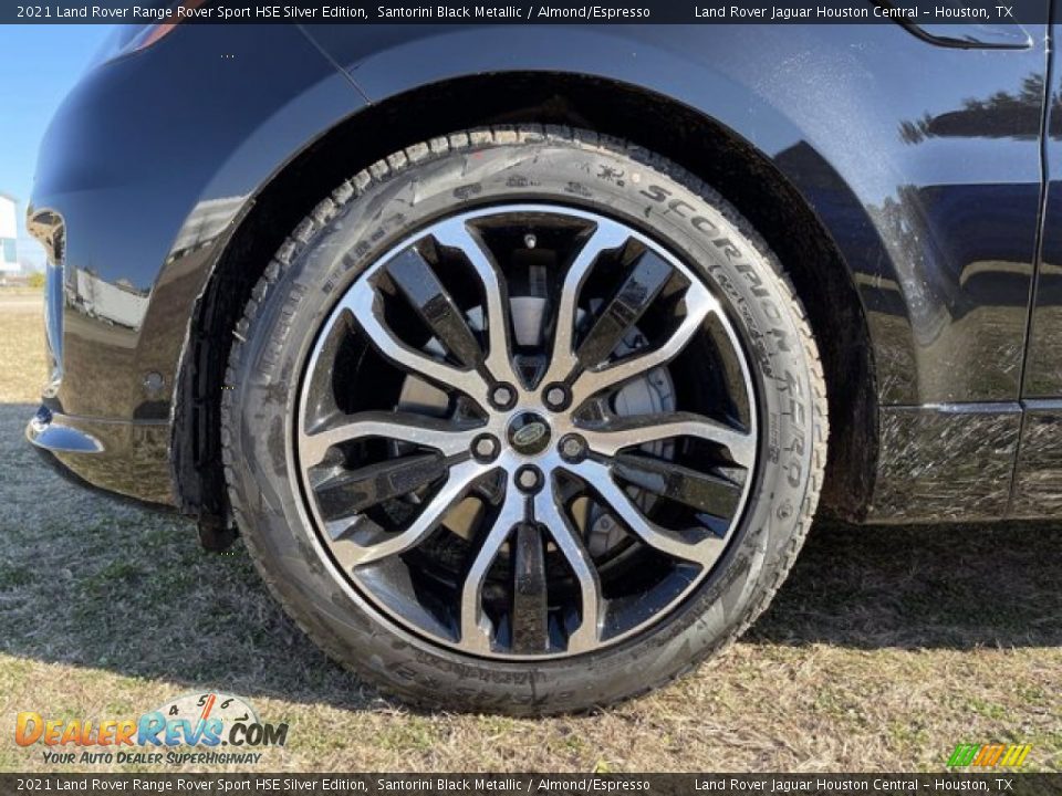 2021 Land Rover Range Rover Sport HSE Silver Edition Santorini Black Metallic / Almond/Espresso Photo #10
