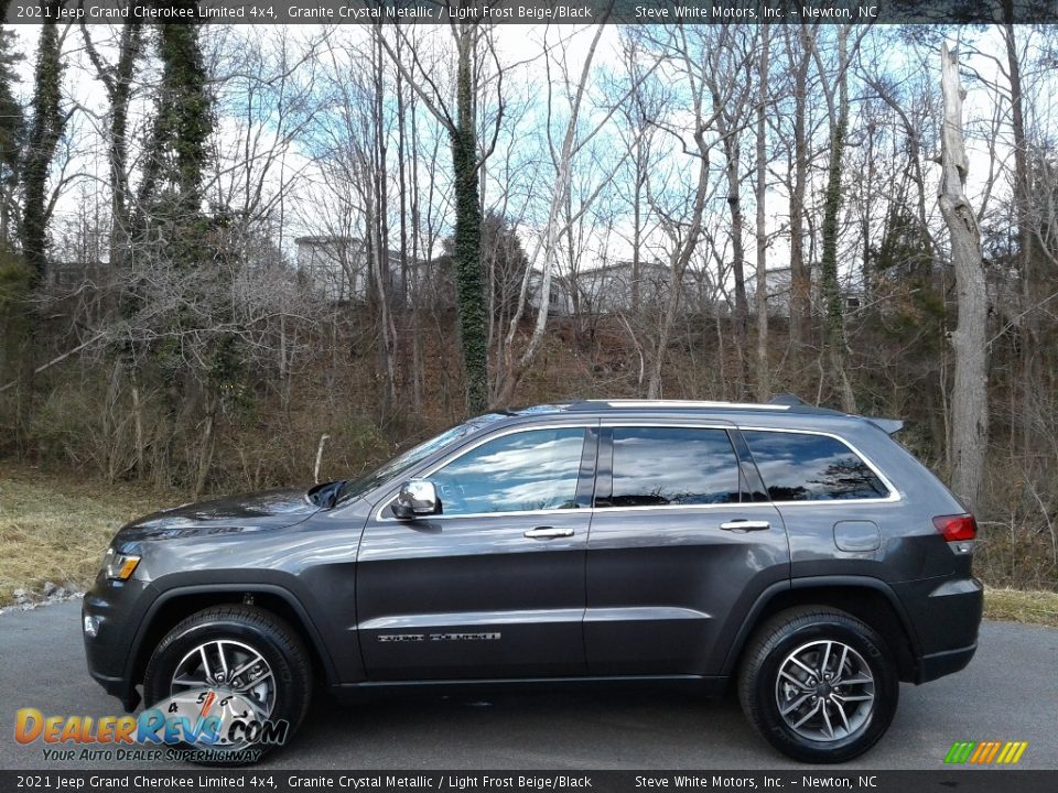 2021 Jeep Grand Cherokee Limited 4x4 Granite Crystal Metallic / Light Frost Beige/Black Photo #1
