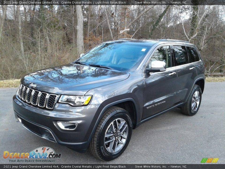 2021 Jeep Grand Cherokee Limited 4x4 Granite Crystal Metallic / Light Frost Beige/Black Photo #2