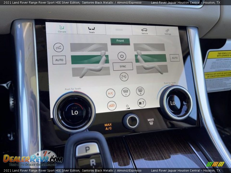 2021 Land Rover Range Rover Sport HSE Silver Edition Santorini Black Metallic / Almond/Espresso Photo #26