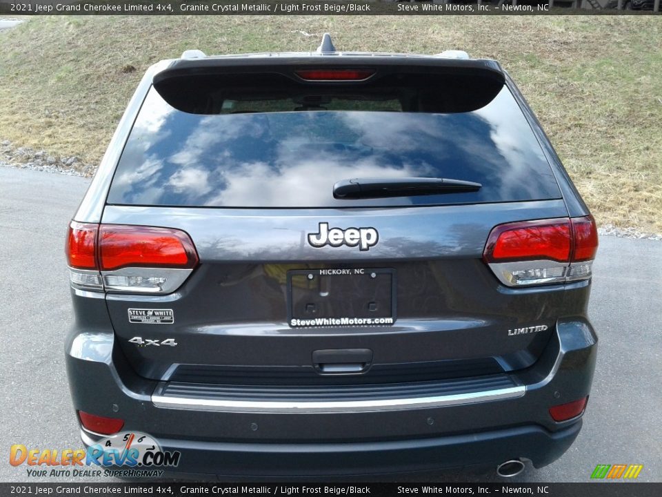 2021 Jeep Grand Cherokee Limited 4x4 Granite Crystal Metallic / Light Frost Beige/Black Photo #7