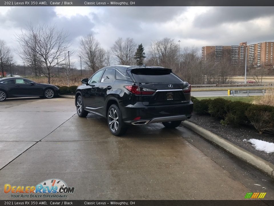 2021 Lexus RX 350 AWD Caviar / Black Photo #4