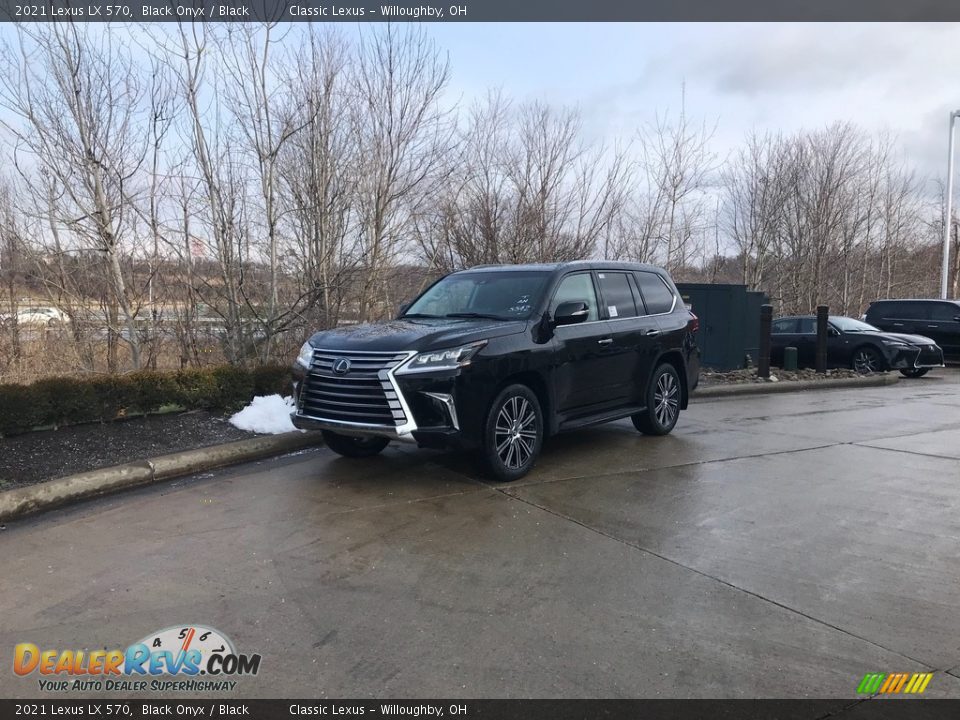 2021 Lexus LX 570 Black Onyx / Black Photo #1