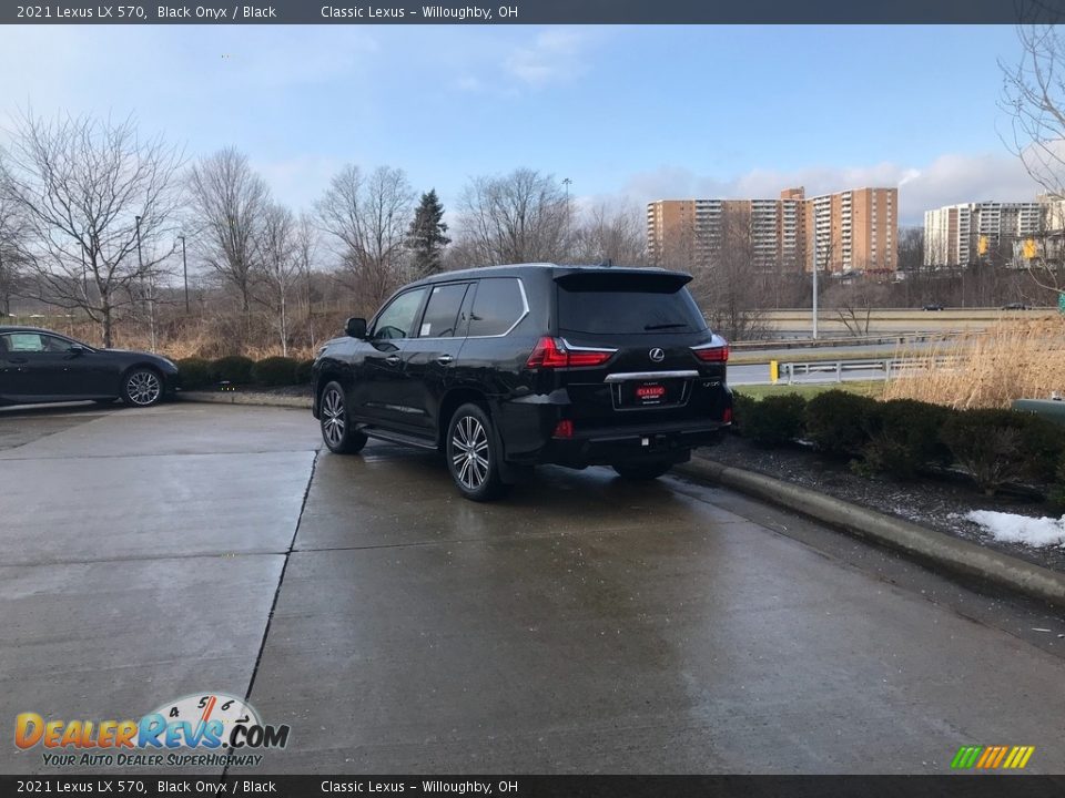 2021 Lexus LX 570 Black Onyx / Black Photo #4