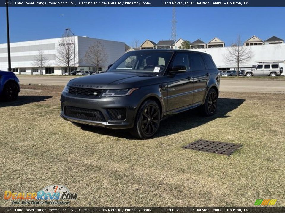 2021 Land Rover Range Rover Sport HST Carpathian Gray Metallic / Pimento/Ebony Photo #1