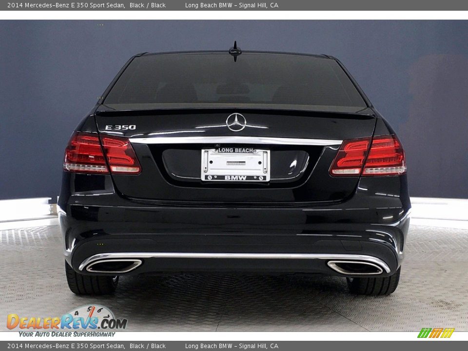 2014 Mercedes-Benz E 350 Sport Sedan Black / Black Photo #3