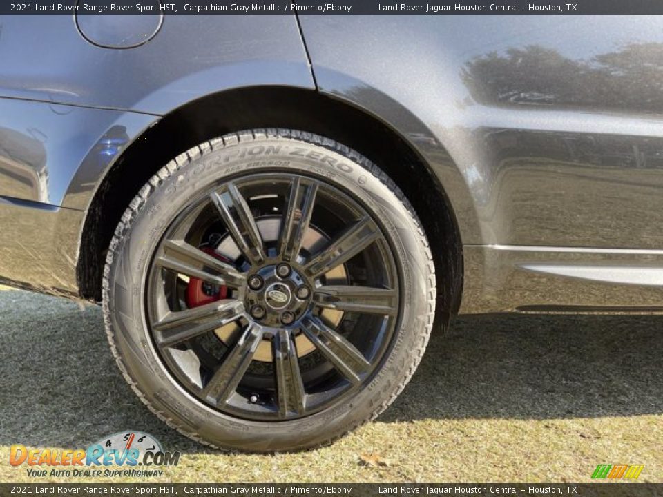 2021 Land Rover Range Rover Sport HST Carpathian Gray Metallic / Pimento/Ebony Photo #11