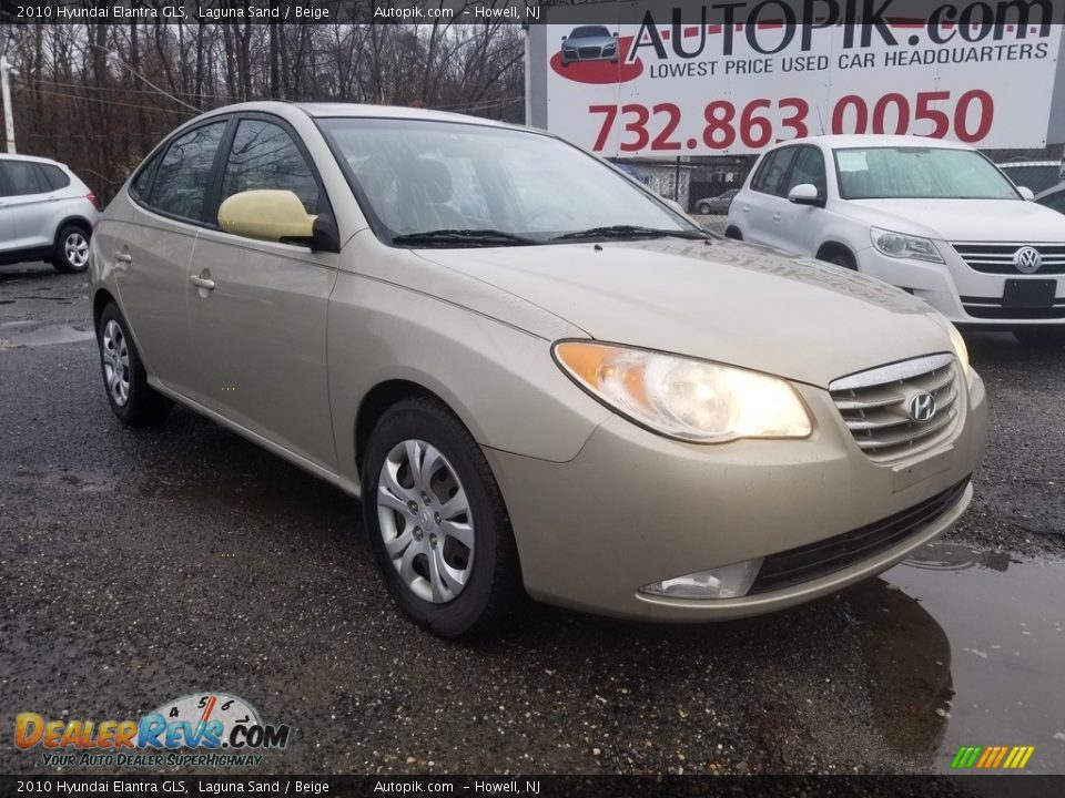 2010 Hyundai Elantra GLS Laguna Sand / Beige Photo #9