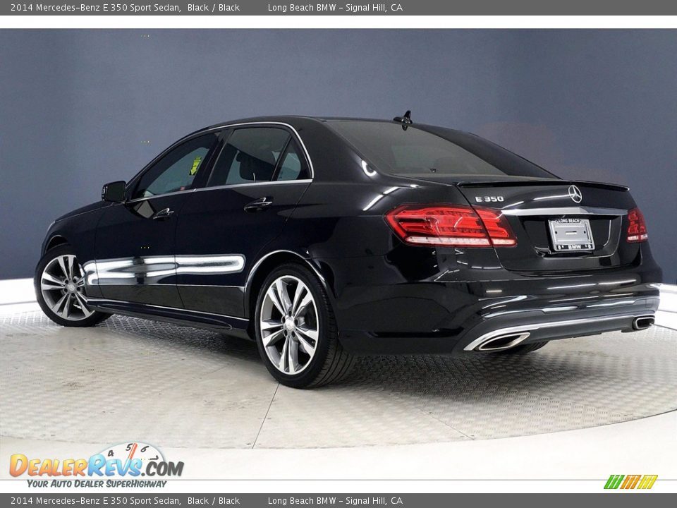 2014 Mercedes-Benz E 350 Sport Sedan Black / Black Photo #10