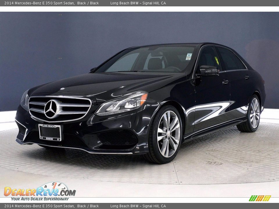 2014 Mercedes-Benz E 350 Sport Sedan Black / Black Photo #12