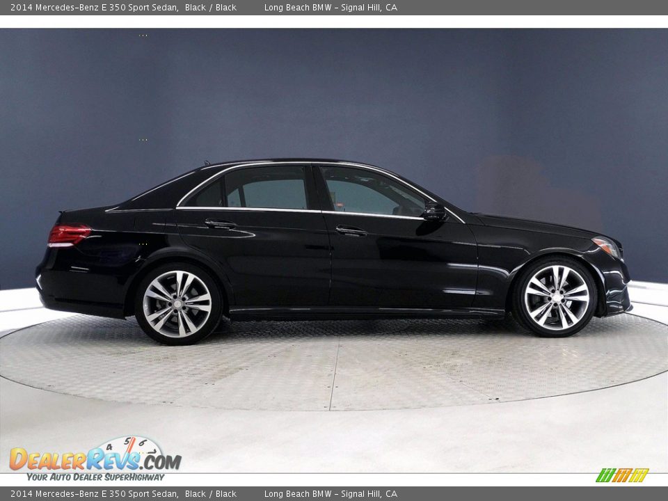 2014 Mercedes-Benz E 350 Sport Sedan Black / Black Photo #14