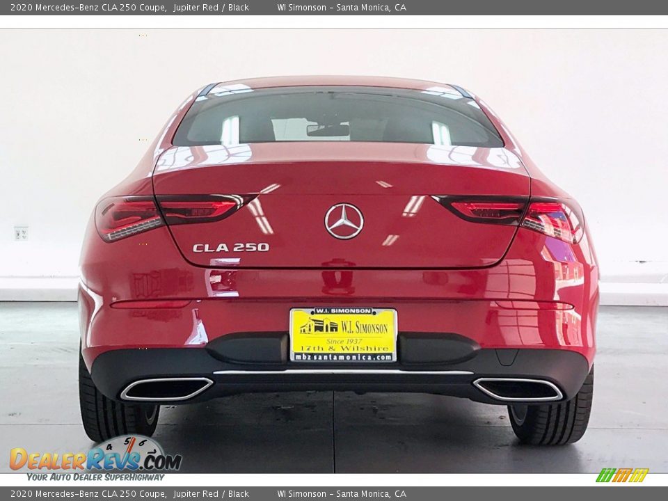 2020 Mercedes-Benz CLA 250 Coupe Jupiter Red / Black Photo #3