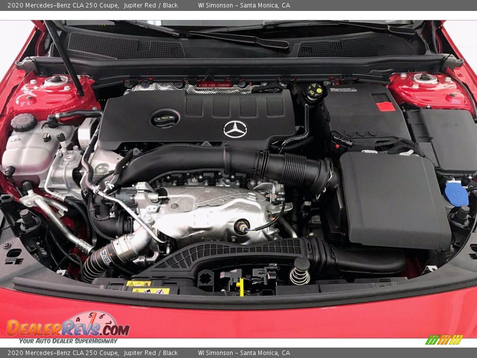2020 Mercedes-Benz CLA 250 Coupe Jupiter Red / Black Photo #8