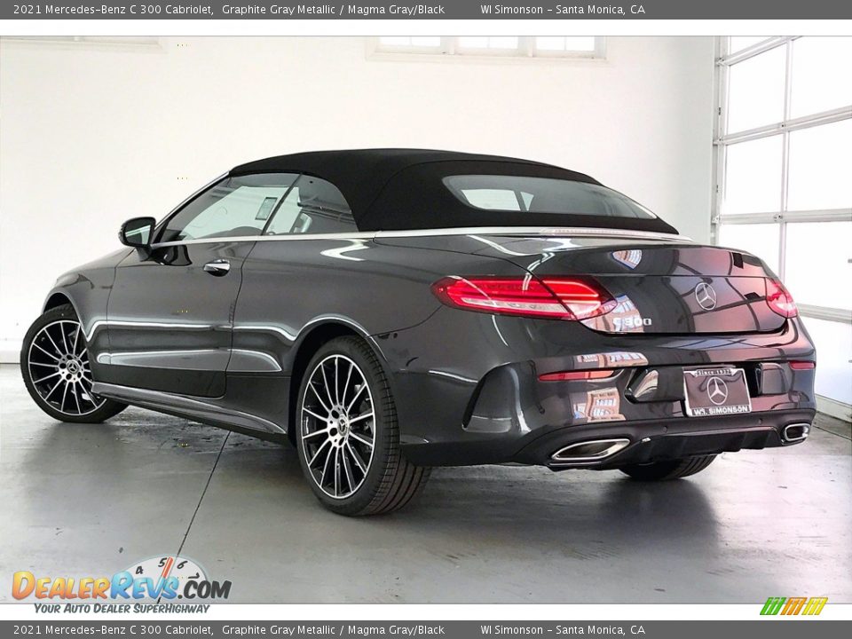 2021 Mercedes-Benz C 300 Cabriolet Graphite Gray Metallic / Magma Gray/Black Photo #2