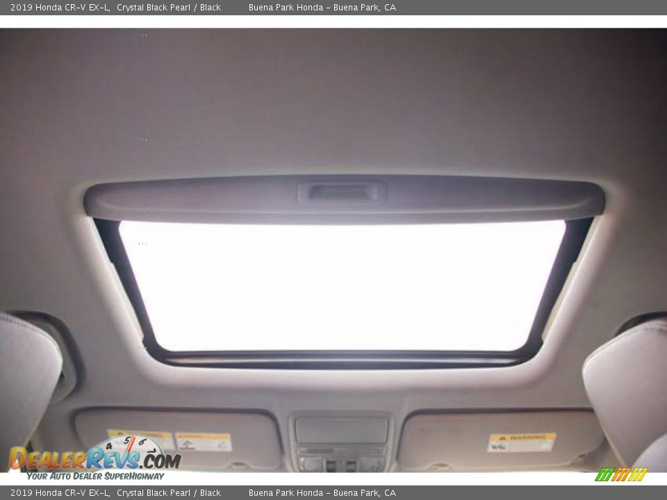 2019 Honda CR-V EX-L Crystal Black Pearl / Black Photo #17