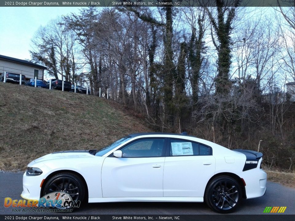 2021 Dodge Charger Daytona White Knuckle / Black Photo #1