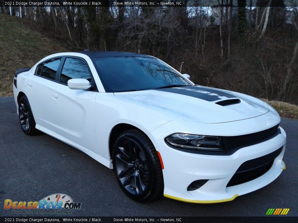 2021 Dodge Charger Daytona White Knuckle / Black Photo #4