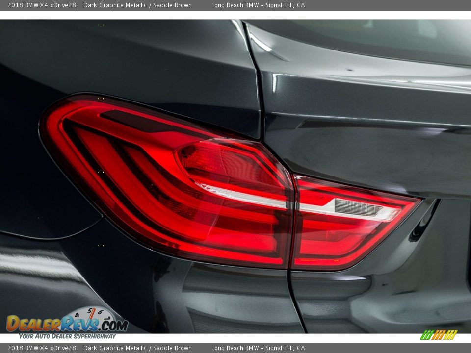 2018 BMW X4 xDrive28i Dark Graphite Metallic / Saddle Brown Photo #19