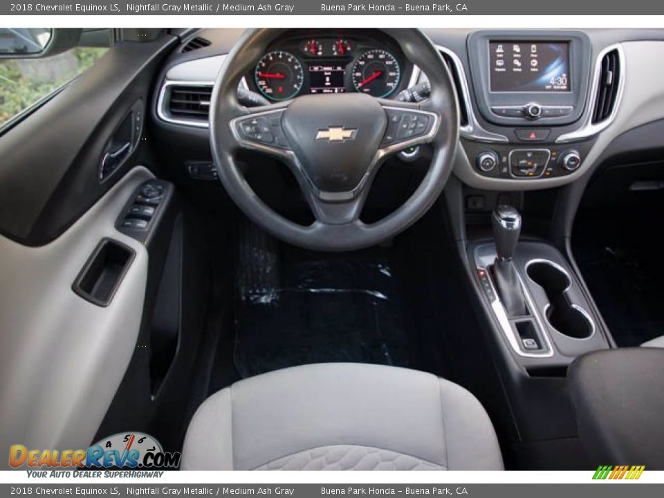 2018 Chevrolet Equinox LS Nightfall Gray Metallic / Medium Ash Gray Photo #5