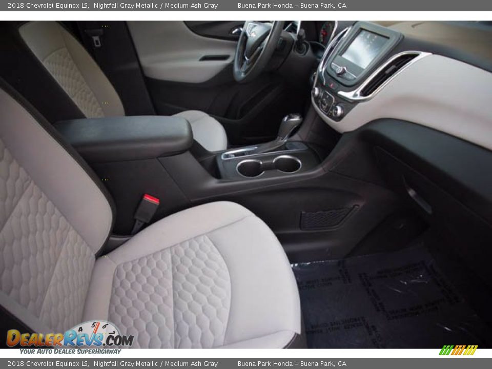 2018 Chevrolet Equinox LS Nightfall Gray Metallic / Medium Ash Gray Photo #20