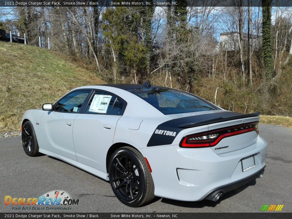 2021 Dodge Charger Scat Pack Smoke Show / Black Photo #8