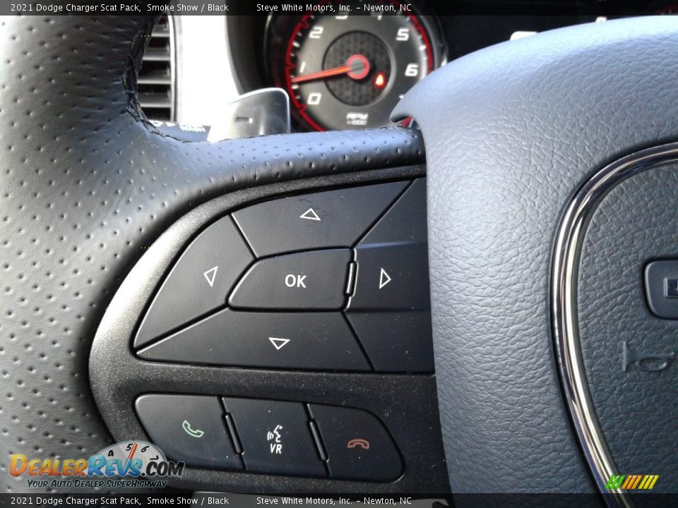 2021 Dodge Charger Scat Pack Steering Wheel Photo #19