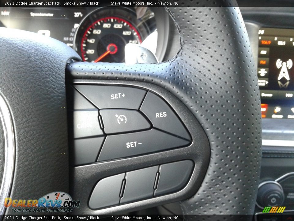 2021 Dodge Charger Scat Pack Steering Wheel Photo #20