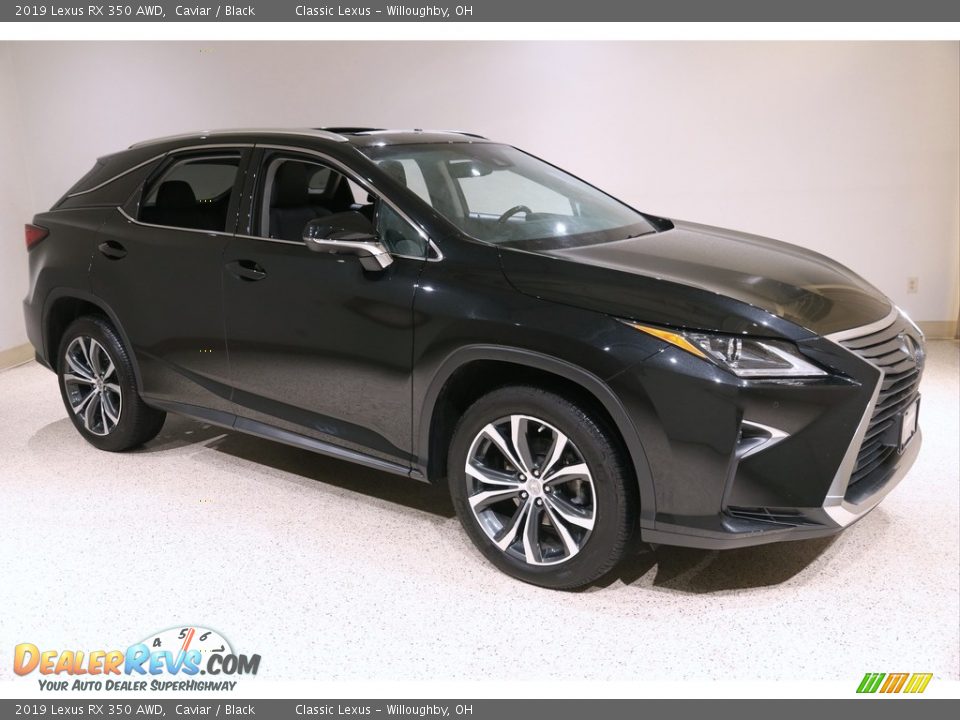 2019 Lexus RX 350 AWD Caviar / Black Photo #1