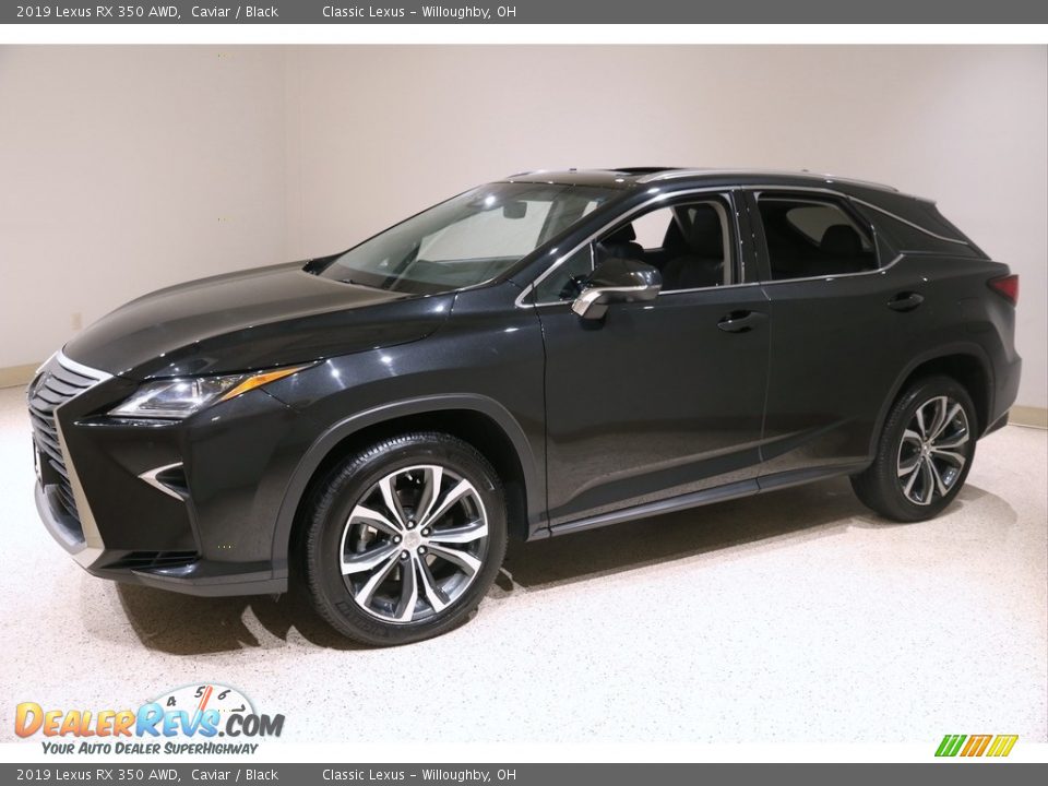 2019 Lexus RX 350 AWD Caviar / Black Photo #3