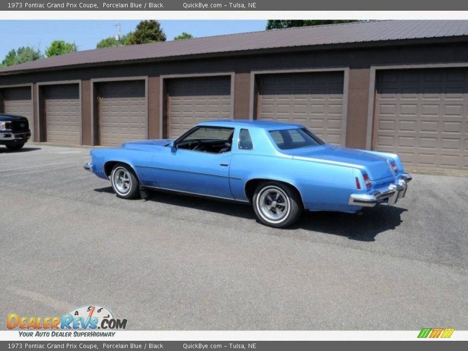 Porcelain Blue 1973 Pontiac Grand Prix Coupe Photo #4