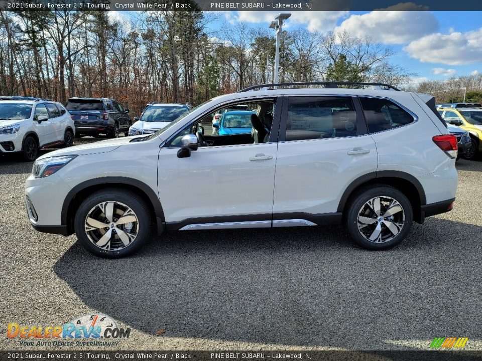 2021 Subaru Forester 2.5i Touring Crystal White Pearl / Black Photo #4