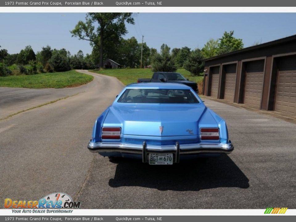 Porcelain Blue 1973 Pontiac Grand Prix Coupe Photo #5