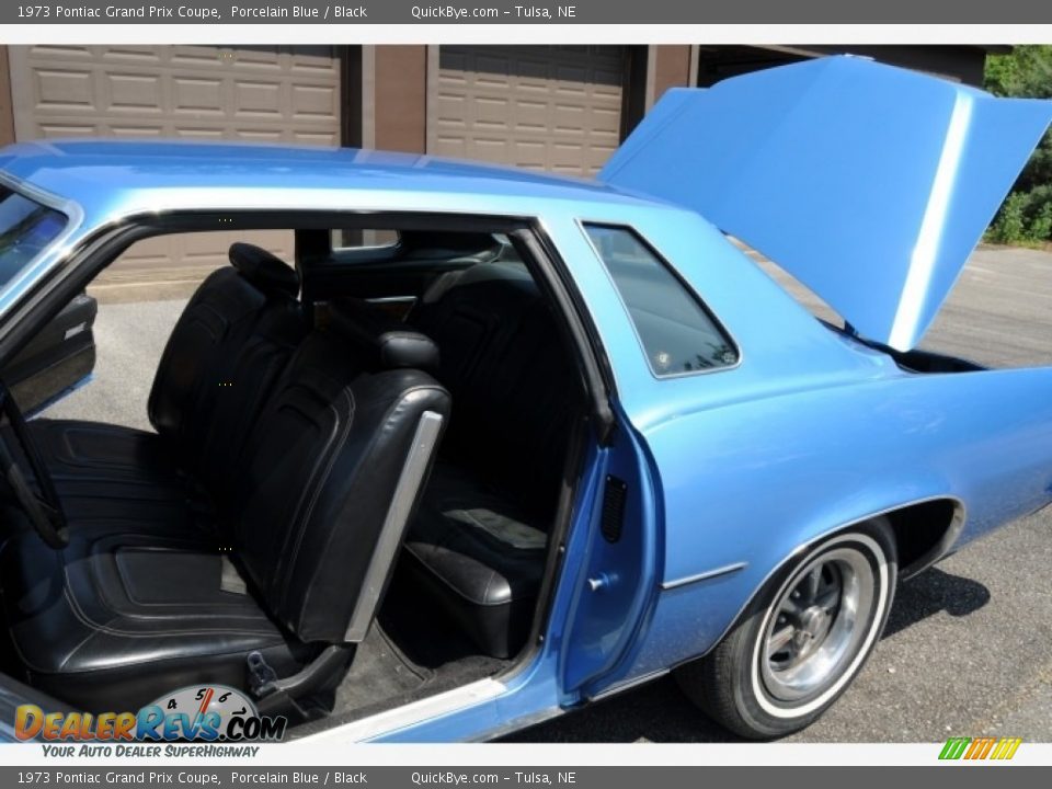 Porcelain Blue 1973 Pontiac Grand Prix Coupe Photo #6