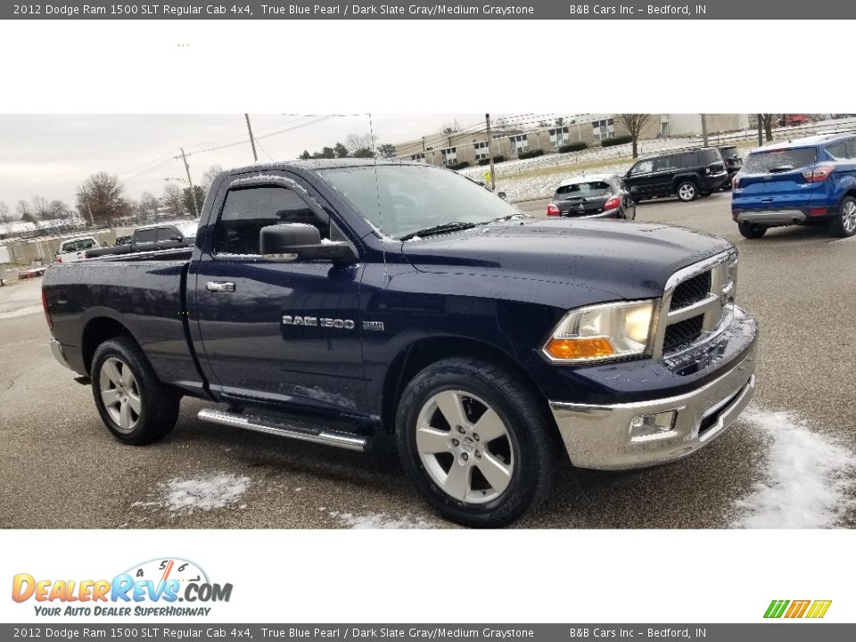 Front 3/4 View of 2012 Dodge Ram 1500 SLT Regular Cab 4x4 Photo #6