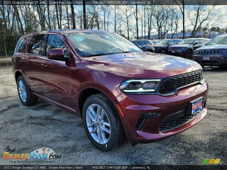 2021 Dodge Durango GT AWD Octane Red Pearl / Black Photo #1