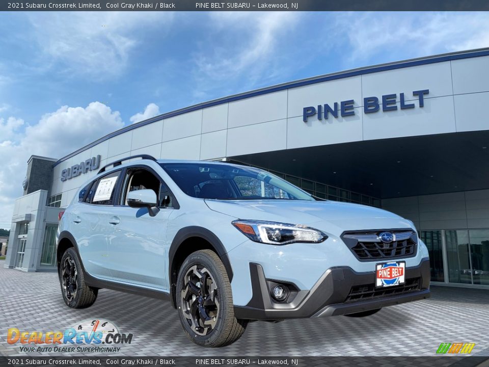 2021 Subaru Crosstrek Limited Cool Gray Khaki / Black Photo #1