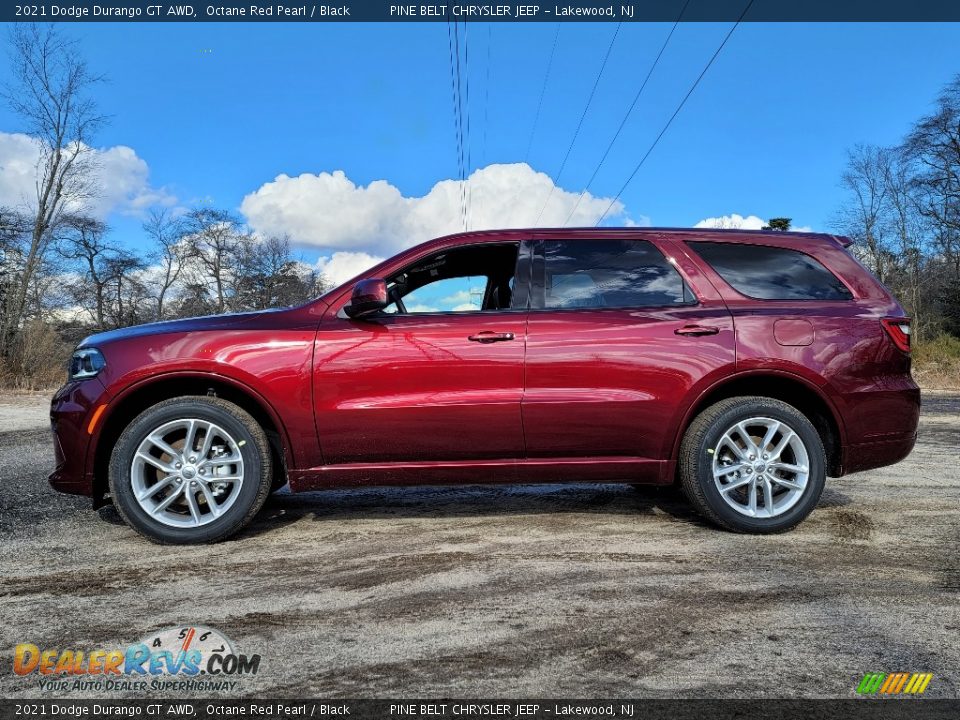 2021 Dodge Durango GT AWD Octane Red Pearl / Black Photo #4