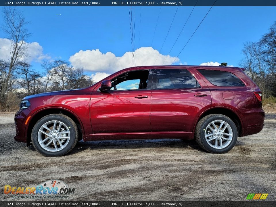 2021 Dodge Durango GT AWD Octane Red Pearl / Black Photo #4