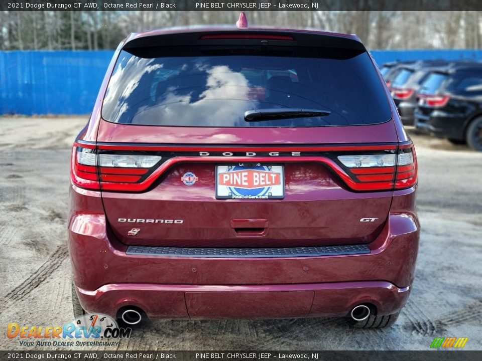 2021 Dodge Durango GT AWD Octane Red Pearl / Black Photo #7