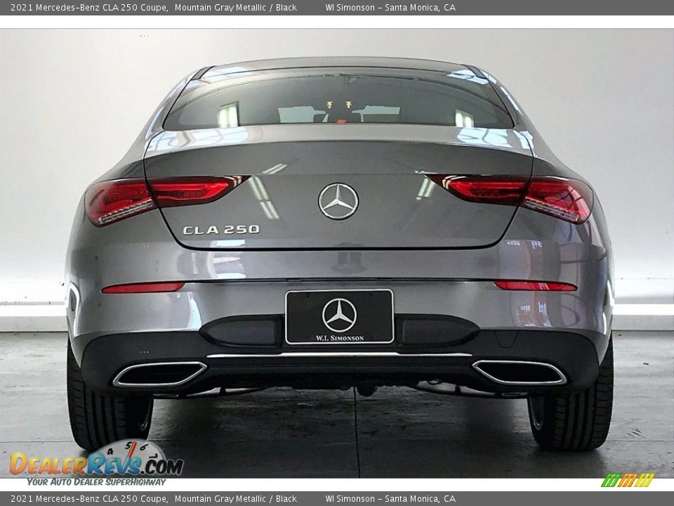 2021 Mercedes-Benz CLA 250 Coupe Mountain Gray Metallic / Black Photo #3