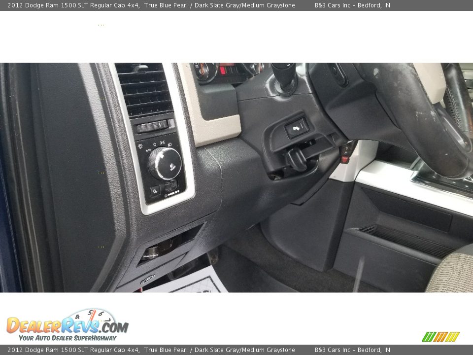 Controls of 2012 Dodge Ram 1500 SLT Regular Cab 4x4 Photo #25