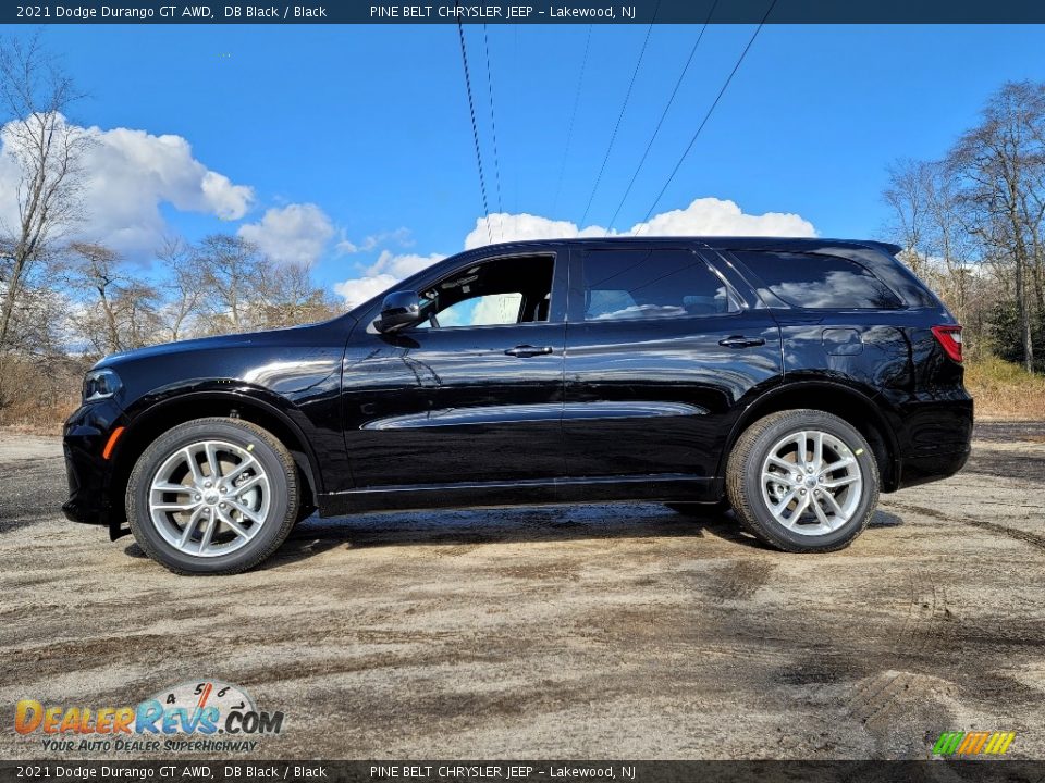 2021 Dodge Durango GT AWD DB Black / Black Photo #4