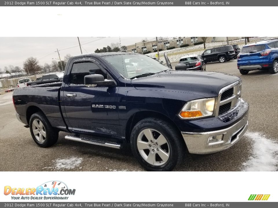 True Blue Pearl 2012 Dodge Ram 1500 SLT Regular Cab 4x4 Photo #27