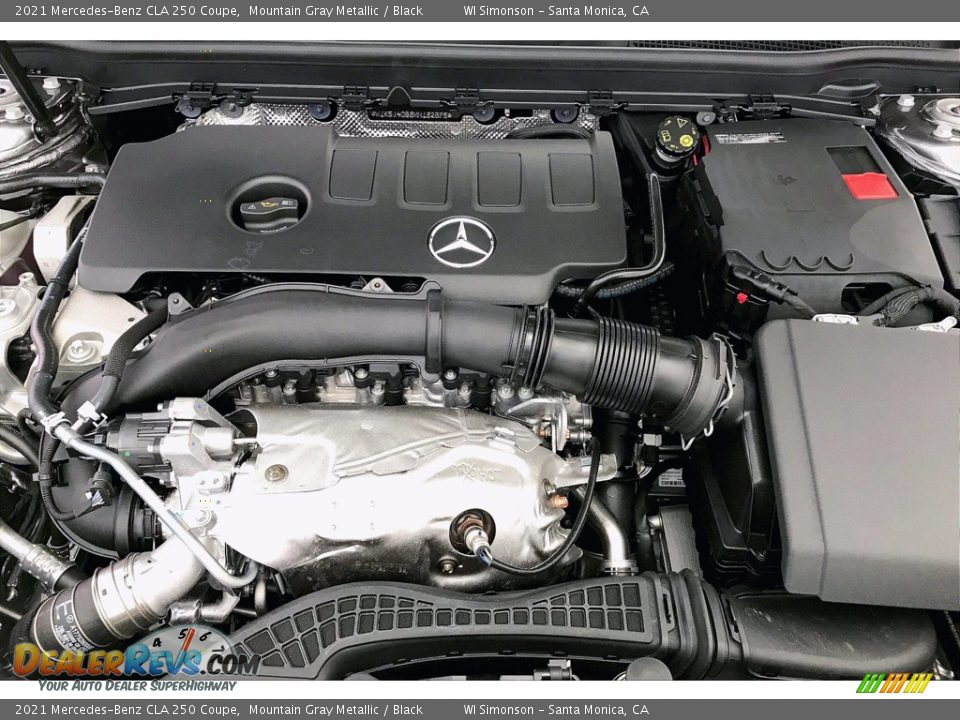 2021 Mercedes-Benz CLA 250 Coupe Mountain Gray Metallic / Black Photo #8