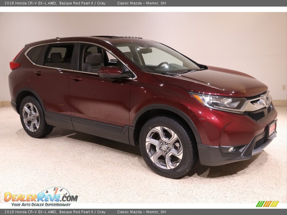 Front 3/4 View of 2018 Honda CR-V EX-L AWD Photo #1