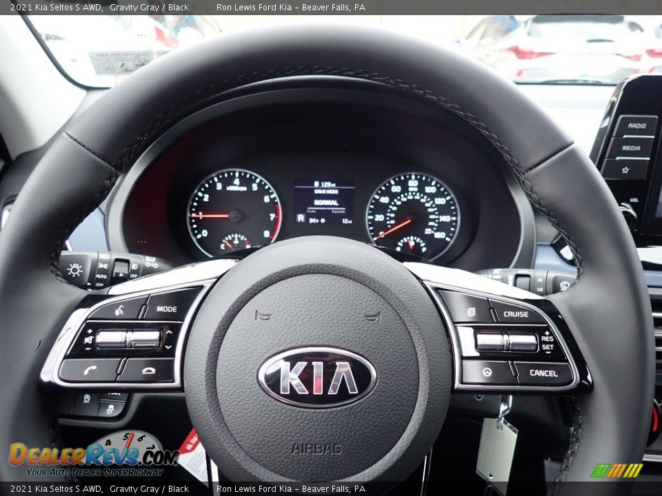 2021 Kia Seltos S AWD Gravity Gray / Black Photo #20