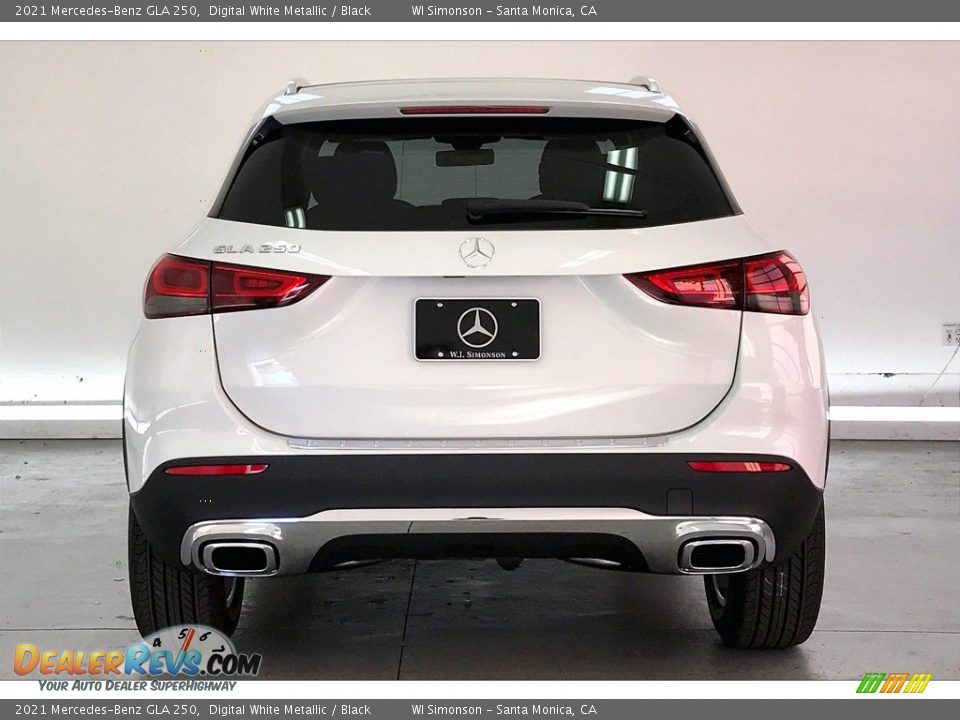 2021 Mercedes-Benz GLA 250 Digital White Metallic / Black Photo #3