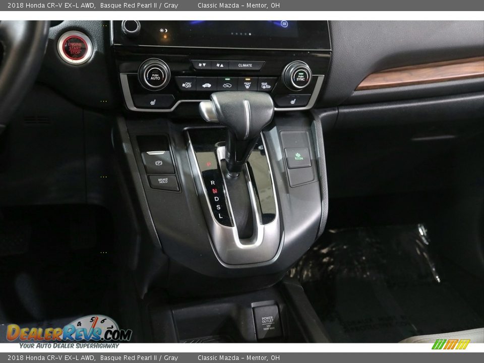 2018 Honda CR-V EX-L AWD Basque Red Pearl II / Gray Photo #13