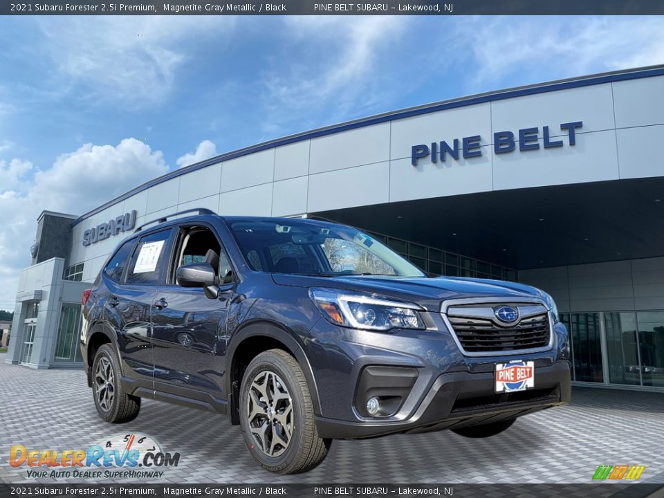 2021 Subaru Forester 2.5i Premium Magnetite Gray Metallic / Black Photo #1